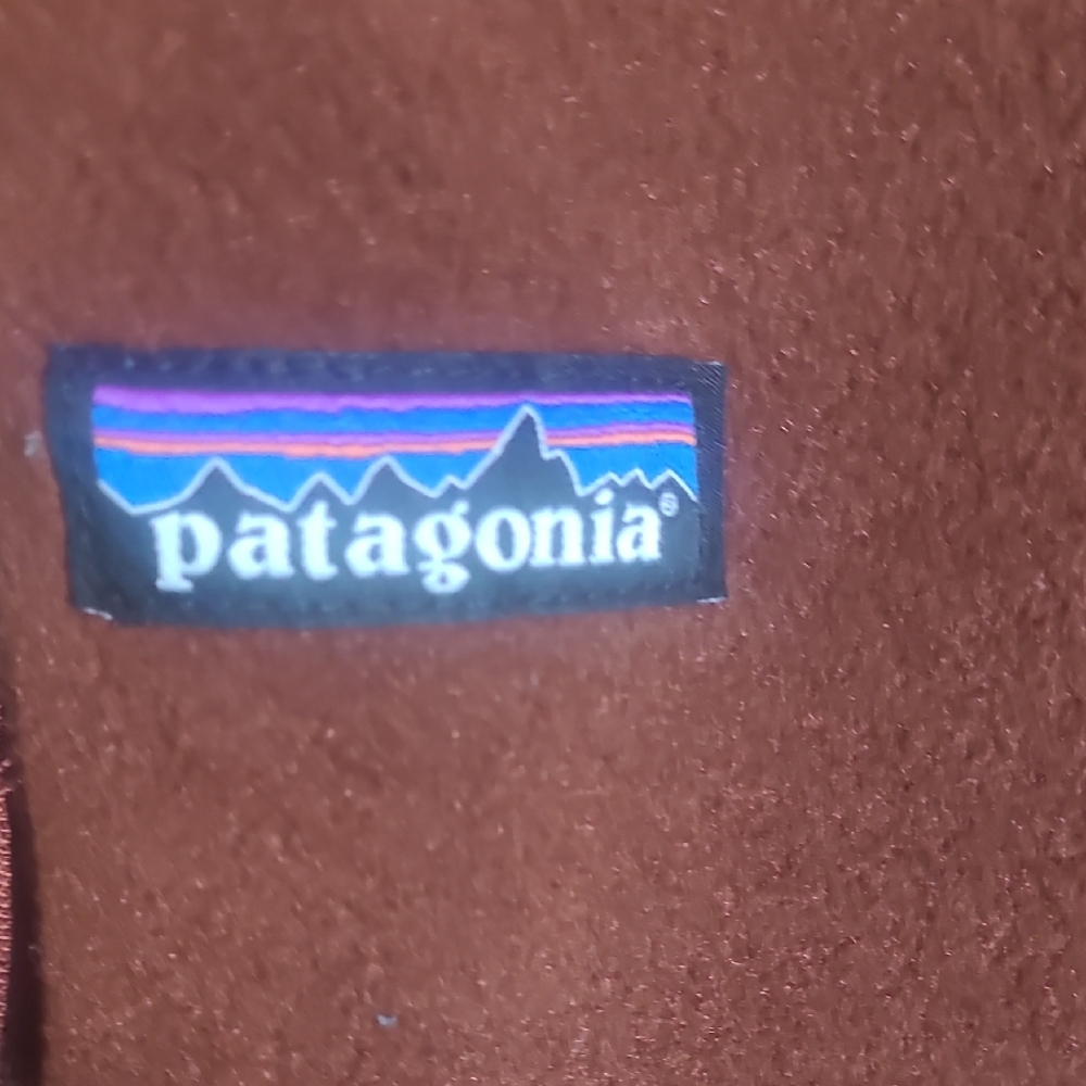 Patagonia Burnt Orange, Rust Color Fleece Outerwear